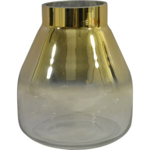 Glass vase dia 20x22.8cm
