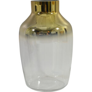 Glass vase dia 19.3x31cm