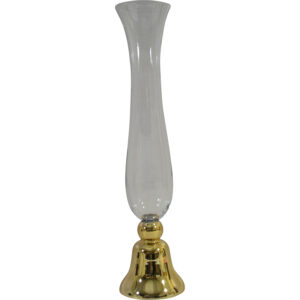 Glass vase S dia 14.3x60cm