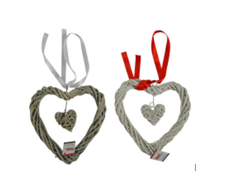 A18020589.JPG Willow heart hanger M assorti
