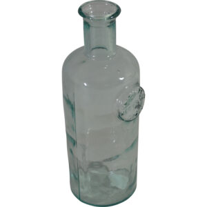 Glass bottle d. 12x13x34cm