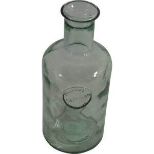 Glass bottle d. 12x13x27cm