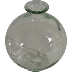 Glass vase round S dia 18x21.5cm