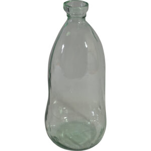 Glass vase/bottle S dia 15x36cm