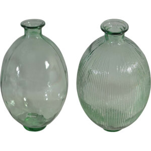 Glass vase S dia 25x43cm