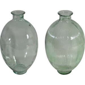 Glass vase L dia 30x53cm