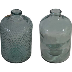 Glass bottle S dia 19x30cm