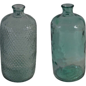 Glass bottle L dia 19.5x41cm