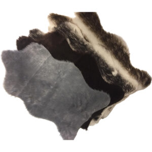 Deco mat fake rabbit fur M 45x70cm