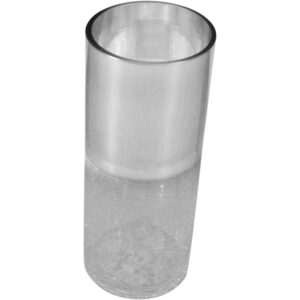 Glass vase dia 12x30cm