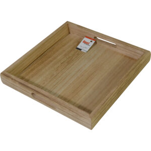 Mdf serving tray small 28x28x4cm