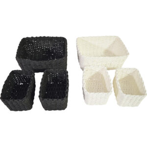 Paper storage basket S/3
