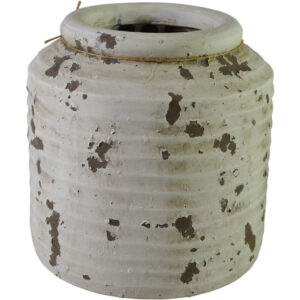 Terracotta vase L