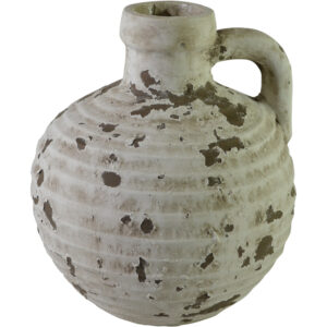 Terracotta vase w/ear S