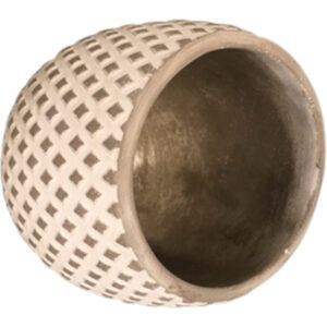 Cement flower pot M 12.5x12.5x12cm