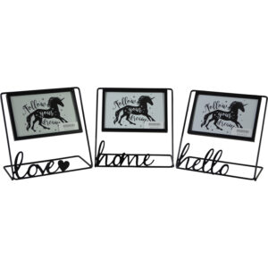 Metal photo frame