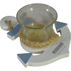 Mdf tealight holder 14.3x11.5x6cm