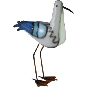 Metal seagull S 28x12x34cm
