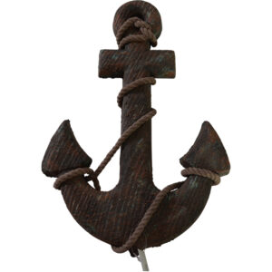 Wooden anchor L 23x3x33.5cm