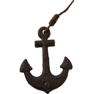 Wooden anchor S 17x5x22cm