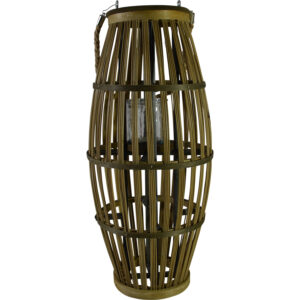 Bamboo lantern S dia 24x53cm