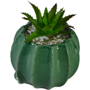 Porcelain pot 9x9.3x7.5cm