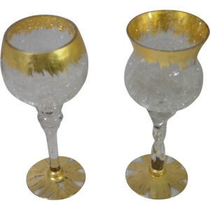 Glass candle holder S 29.5-30cmH