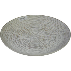 Mdf tray/plate round S dia 29.5x4cm