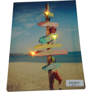 Art print LED 20x30cm