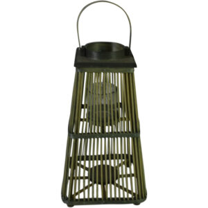 Bamboo lantern S 28x28x51cm