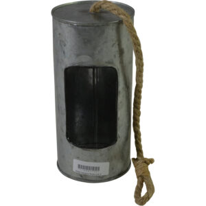 Metal hanging flower pot S dia 9.5x20cm