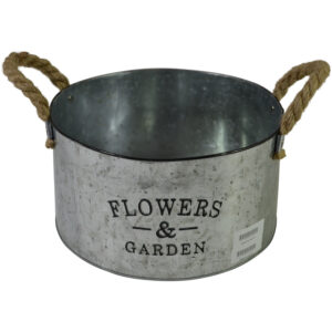 Metal bucket M dia 25x13cm