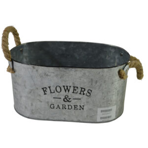 A18082733.JPG Metal bucket L 28x15.5x14cm