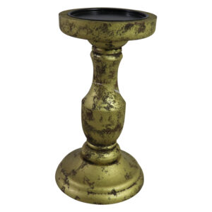 Wooden pillar candle holder XS