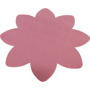 Felt flower mat 38x38x0.3cm