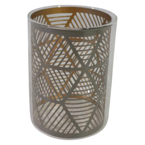 Glass candle holder S