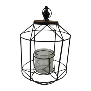 Metal lantern S dia 25x37.5cm