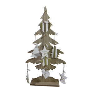 Wooden decoration tree 26.5x50x7.5cm