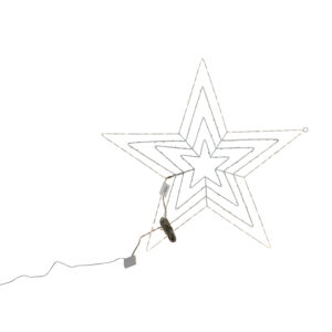 Metal star LED 80cm