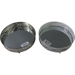 Metal mirror tray S