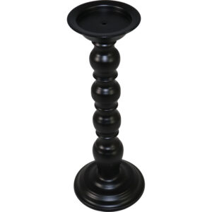 Metal candle holder L dia 13x34cm