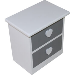 Mdf mini cabinet 2 drawers