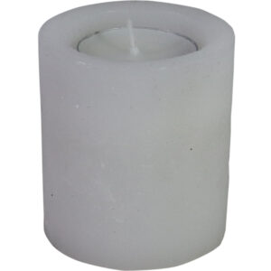 Paraffin candle w/tealight S dia 6.3x7cm
