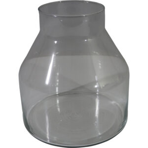 Glass vase L dia 22x24.5cm