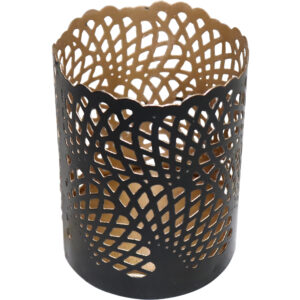 Metal tealight holder S dia 8x10.5cm