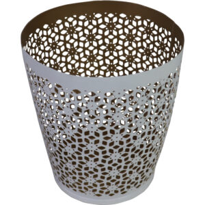 Metal tealight holder M dia 12.5x14.5cm