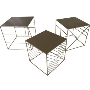 Metal table s/3