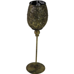 Metal tealight holder L