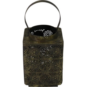 Metal lantern w/handle S