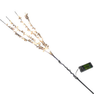 Metal branch w/Led 75cm